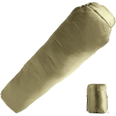 Mil-Tec Schlafsack Tactical • Jahreszeiten Mumienschlafsack mit Thermolite-Isolierung • Outdoor & Camping Schlafsack Erwachsene • Leicht, warm, wasserabweisend • Schlafsack kleines Packmaß Mil-Tec Schlafsack Tactical • Jahreszeiten Mumienschlafsack mit Thermolite-Isolierung • Outdoor & Camping Schlafsack Erwachsene • Leicht, warm, wasserabweisend • Schlafsack kleines Packmaß