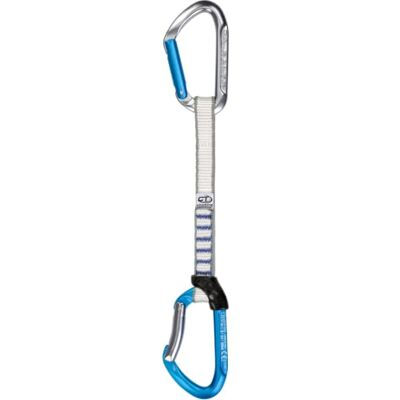 Climbing Technology QUICKDRAW SALTO SET NY 17cm, silver-blue, (6pc per 1 card) Climbing Technology QUICKDRAW SALTO SET NY 17cm, silver-blue, (6pc per 1 card)