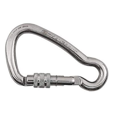 Kong Anschluss Edelstahl Harness Ring Schraube, glänzend, 10 cm Kong Anschluss Edelstahl Harness Ring Schraube, glänzend, 10 cm