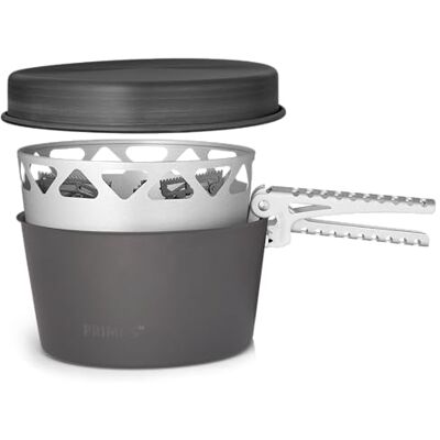 PRIMUS Campingkocher Set für Gas Outdoor Kochset Essential Plus Stove Set 2,3L 1x Campingpfanne 1x LiTech Kochtopf 2,3L 1x Eingebauter Gasbrenner Camping Gaskocher & Camping Kochset PRIMUS Campingkocher Set für Gas Outdoor Kochset Essential Plus Stove Set 2,3L 1x Campingpfanne 1x LiTech Kochtopf 2,3L 1x Eingebauter Gasbrenner Camping Gaskocher & Camping Kochset
