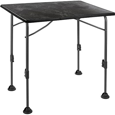 BRUNNER Camping Klapptisch Campingtisch LINEAR 80 Black 80 x 60 x 63/83cm BRUNNER Camping Klapptisch Campingtisch LINEAR 80 Black 80 x 60 x 63/83cm