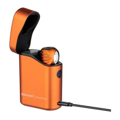 OLIGHT Perun 3 Mini Kit LED Stirnlampe 1250 Lumen wiederaufladbare Kopflampe mit 5000 mAh Ladecase, 60 Tage Akkulaufzeit, 5 Weißlicht- & 3 Rotlicht-Modi, Ideal für Camping, Angeln, Notfall Orange OLIGHT Perun 3 Mini Kit LED Stirnlampe 1250 Lumen wiederaufladbare Kopflampe mit 5000 mAh Ladecase, 60 Tage Akkulaufzeit, 5 Weißlicht- & 3 Rotlicht-Modi, Ideal für Camping, Angeln, Notfall Orange