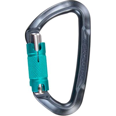 Skylotec Lime WG, Twist Lock, Anthracite/Aquamarine Skylotec Lime WG, Twist Lock, Anthracite/Aquamarine