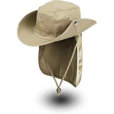 normani Buschhut Outdoor Schlapphut Outback mit abnehmbarem Nackenschutz normani Buschhut Outdoor Schlapphut Outback mit abnehmbarem Nackenschutz