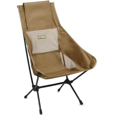Helinox Chair Two ultraleichter Campingstuhl mit hoher Rückenlehne, Coyote Tan (hellbraun) Helinox Chair Two ultraleichter Campingstuhl mit hoher Rückenlehne, Coyote Tan (hellbraun)