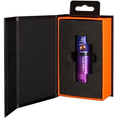 Fenix E18R V2.0 Nebula Special Edition, wiederaufladbare Mini-EDC-Taschenlampe, 1200 Lumen, 146 m, max. 200 Stunden, magnetische Endkappe, bidirektionaler Körperclip, 1 Lumen Mondlicht-Modus, USB-C Fenix E18R V2.0 Nebula Special Edition, wiederaufladbare Mini-EDC-Taschenlampe, 1200 Lumen, 146 m, max. 200 Stunden, magnetische Endkappe, bidirektionaler Körperclip, 1 Lumen Mondlicht-Modus, USB-C