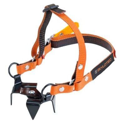 Skylotec MINI Crampon 4P, Straps, Black/ORANGE Skylotec MINI Crampon 4P, Straps, Black/ORANGE