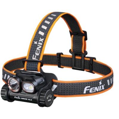 Fenix HM65R V2.0 LED Stirnlampe, 2200 Lumen mit Rotlicht, Spot- & Flutlicht 226m Leuchtweite, bis zu 296h Leuchtdauer, USB-C Wiederaufladbar, IP68, Ultraleicht für Trailrunning, Wandern, Nachtradfahren Fenix HM65R V2.0 LED Stirnlampe, 2200 Lumen mit Rotlicht, Spot- & Flutlicht 226m Leuchtweite, bis zu 296h Leuchtdauer, USB-C Wiederaufladbar, IP68, Ultraleicht für Trailrunning, Wandern, Nachtradfahren