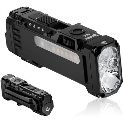 WUBEN X4 Mini LED Taschenlampe mit RGB Licht, Klein Taschenlampe Aufladbar 1500 Lumens, EDC Taktische Taschenlampe IP68 Flashlight Torch für Camping, Mitgebsel, Notfäll WUBEN X4 Mini LED Taschenlampe mit RGB Licht, Klein Taschenlampe Aufladbar 1500 Lumens, EDC Taktische Taschenlampe IP68 Flashlight Torch für Camping, Mitgebsel, Notfäll