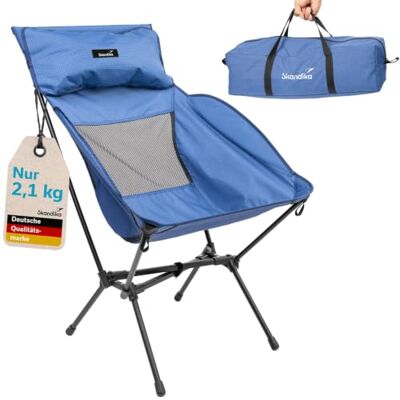 Skandika Campingstuhl Compact bis 150 kg belastbar Camping Stuhl, Anglerstuhl, klein, faltbar, kleines Packmaß, klappbar, stabil, leicht, bequem gepolstert Faltstuhl Skandika Campingstuhl Compact bis 150 kg belastbar Camping Stuhl, Anglerstuhl, klein, faltbar, kleines Packmaß, klappbar, stabil, leicht, bequem gepolstert Faltstuhl