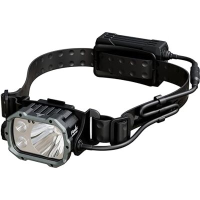 Fenix HP35R SAR, wiederaufladbare, ultra-leistungsstarke Stirnlampe, 4000 Lumen, 450 m, max. 500 Stunden, hochreibendes Gummi-Stirnband für Helm, 10.000 mAh Akku, rotes Sicherheitslicht, Powerbank, Fenix HP35R SAR, wiederaufladbare, ultra-leistungsstarke Stirnlampe, 4000 Lumen, 450 m, max. 500 Stunden, hochreibendes Gummi-Stirnband für Helm, 10.000 mAh Akku, rotes Sicherheitslicht, Powerbank,