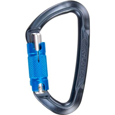 Skylotec Lime WG, Twist Lock, Anthracite/Blue Skylotec Lime WG, Twist Lock, Anthracite/Blue