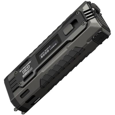 Nitecore EDC37 taktische LED-Taschenlampe – helle Taschenlampe mit 8000 Lumen, 420m Reichweite, USB-C wiederaufladbar, kompakt & wasserdicht für Outdoor, Notfall & Polizei Nitecore EDC37 taktische LED-Taschenlampe – helle Taschenlampe mit 8000 Lumen, 420m Reichweite, USB-C wiederaufladbar, kompakt & wasserdicht für Outdoor, Notfall & Polizei