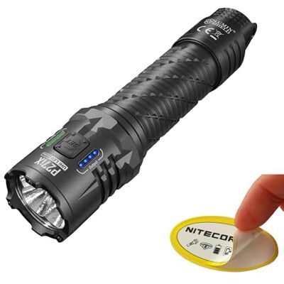 Nitecore P27iX 5000 Lumen taktische LED-Taschenlampe, USB-C wiederaufladbar, benutzerdefinierte Doppelschalter-Steuerung, gemischter Flutstrahl, leistungsstarke EDC-Taschenlampe Nitecore P27iX 5000 Lumen taktische LED-Taschenlampe, USB-C wiederaufladbar, benutzerdefinierte Doppelschalter-Steuerung, gemischter Flutstrahl, leistungsstarke EDC-Taschenlampe