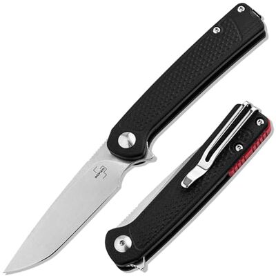BÖKER PLUS Fire Ant Black EDC-Taschenmesser 42a-konform mit Flipper Leichtes Einhand-Klappmesser, Detent-Ball, Drop-Point-Klinge aus 1.4116, PP-Griff, Pinzette, Taschenclip für Alltag & Outdoor BÖKER PLUS Fire Ant Black EDC-Taschenmesser 42a-konform mit Flipper Leichtes Einhand-Klappmesser, Detent-Ball, Drop-Point-Klinge aus 1.4116, PP-Griff, Pinzette, Taschenclip für Alltag & Outdoor