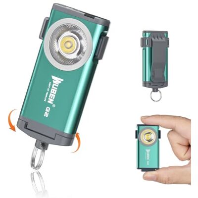 WUBEN G2 LED Mini Taschenlampe 500 Lumen Schlüsselbundlicht Wiederaufladbar Tragbar Magnetisches Schlankes COB Lampe Mit Rückenclip 5 Modi Licht EDC Taschenlampe Für Reisen Camping Suche (Grün) WUBEN G2 LED Mini Taschenlampe 500 Lumen Schlüsselbundlicht Wiederaufladbar Tragbar Magnetisches Schlankes COB Lampe Mit Rückenclip 5 Modi Licht EDC Taschenlampe Für Reisen Camping Suche (Grün)