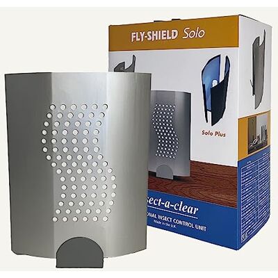 Silva Fly-Shield Solo Plus UV-Fliegenfalle Klebefolie bruchsicher 2 Halter Doppelte Klebefläche und bruchsichere UV-Lampe für größere, sensible Innenbereiche und gewerbliche Anwendungen Silva Fly-Shield Solo Plus UV-Fliegenfalle Klebefolie bruchsicher 2 Halter Doppelte Klebefläche und bruchsichere UV-Lampe für größere, sensible Innenbereiche und gewerbliche Anwendungen