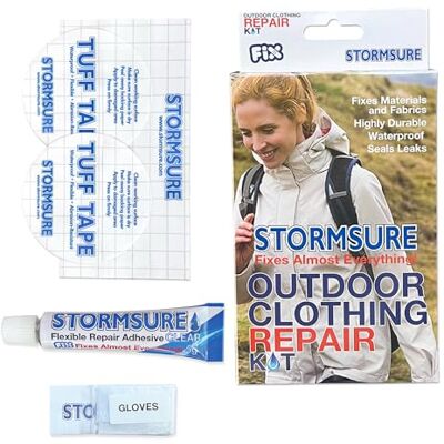 Stormsure Outdoor-Reparaturset für Regenjacken und Outdoor-Ausrüstung Stormsure Outdoor-Reparaturset für Regenjacken und Outdoor-Ausrüstung