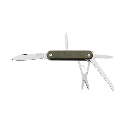 MKM Maniago Knife Makers MALGA 5 MagnaCut, Taschenmesser und Multitool, Klinge, Säge, 5 EDC-Werkzeuge in 1, geteiltes Gelenk, Made in Italy (Green Micarta) MKM Maniago Knife Makers MALGA 5 MagnaCut, Taschenmesser und Multitool, Klinge, Säge, 5 EDC-Werkzeuge in 1, geteiltes Gelenk, Made in Italy (Green Micarta)