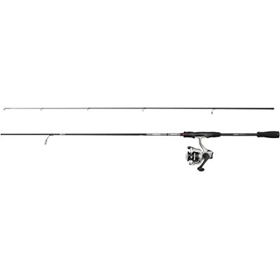 Abu-Garcia Max X Spinning Combo Flusswasserangler Angelrute & Rolle Hecht Barsch & Zander Starkes Leichtgewicht & Vielseitig Schwarz & Grau 1.83m Moderat schnelle Rute 2000er Rolle Abu-Garcia Max X Spinning Combo Flusswasserangler Angelrute & Rolle Hecht Barsch & Zander Starkes Leichtgewicht & Vielseitig Schwarz & Grau 1.83m Moderat schnelle Rute 2000er Rolle