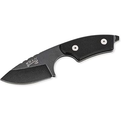 Herbertz Kneck Knife, AISI 420 Stahl, rostfrei, G10 Griffschalen, Hartplastikscheide, Daumenrampe, Neck-Knife, robustes Outdoor-Messer & Jagdmesser, Survivalmesser mit feststehender Klinge Herbertz Kneck Knife, AISI 420 Stahl, rostfrei, G10 Griffschalen, Hartplastikscheide, Daumenrampe, Neck-Knife, robustes Outdoor-Messer & Jagdmesser, Survivalmesser mit feststehender Klinge