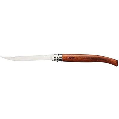 OPINEL Messer N°12, Slim-Line, rostfrei, Padouk, Taschenmesser mit Edelstahl Klinge, scharfes Klappmesser & Outdoor-messer für Camping, Wandern oder Jagd OPINEL Messer N°12, Slim-Line, rostfrei, Padouk, Taschenmesser mit Edelstahl Klinge, scharfes Klappmesser & Outdoor-messer für Camping, Wandern oder Jagd