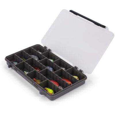Plano Classic Stowaway 3700 Angelbox für Kunst- und Naturköder Einhändig leicht zu öffnen Verstellbare Fächer Rostbeständiger Schutz Klarsichtdeckel Für geordnetes Angelzubehör Plano Classic Stowaway 3700 Angelbox für Kunst- und Naturköder Einhändig leicht zu öffnen Verstellbare Fächer Rostbeständiger Schutz Klarsichtdeckel Für geordnetes Angelzubehör