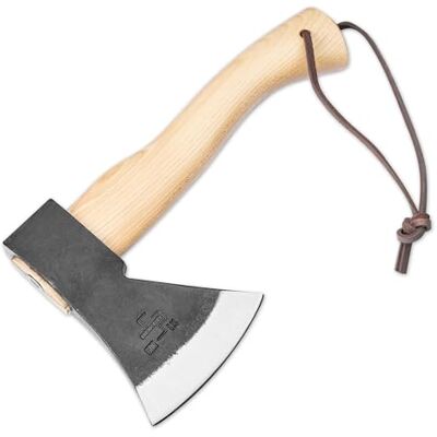 BÖKER Plus Appalachian Origin Mini Axe – Outdoor Beil mit Holzgriff klein Tomahawk Camping-Hand-Beil mit Carbon-Kopf 600 g leicht – Profi Freizeit-Axt für Bushcraft-, Outdoor- & Survival-Touren BÖKER Plus Appalachian Origin Mini Axe – Outdoor Beil mit Holzgriff klein Tomahawk Camping-Hand-Beil mit Carbon-Kopf 600 g leicht – Profi Freizeit-Axt für Bushcraft-, Outdoor- & Survival-Touren