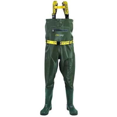 Carp Spirit Cs Pvc Wader Verde EU 44 Hombre - Wader Carp Spirit Cs Pvc Wader Verde EU 44 Hombre - Wader