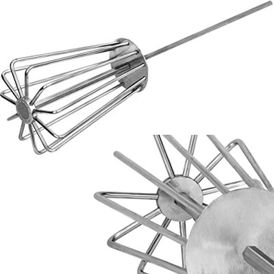 Generic Delphin Edelstahl Groundbait Mixer Boiliemixer Futterquirl Eckenputzer Ø11cm Generic Delphin Edelstahl Groundbait Mixer Boiliemixer Futterquirl Eckenputzer Ø11cm