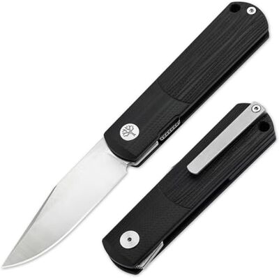 BÖKER Solingen® BRLW Premium Barlow Taschenmesser mit G10 Griff schwarz Gentleman Klappmesser edel mit Linerlock Einhandmesser klein mit Flipper Klinge aus MagnaCut mit Etui Made in Germany BÖKER Solingen® BRLW Premium Barlow Taschenmesser mit G10 Griff schwarz Gentleman Klappmesser edel mit Linerlock Einhandmesser klein mit Flipper Klinge aus MagnaCut mit Etui Made in Germany