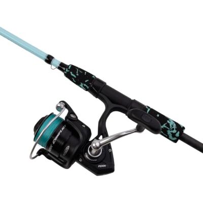 Penn Conflict LE Inshore Ruten- & Rollen-Set Mehrere Optionen Einsteigerfreundlich Bespultes 4-Fach-Geflecht Schnelle Köderkontrolle Salzwasser-K-Ringe Weiche Blue-Camo-EVA-Griffe Penn Conflict LE Inshore Ruten- & Rollen-Set Mehrere Optionen Einsteigerfreundlich Bespultes 4-Fach-Geflecht Schnelle Köderkontrolle Salzwasser-K-Ringe Weiche Blue-Camo-EVA-Griffe