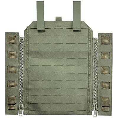 Tasmanian Tiger TT Molle Panel ZP Austausch-Panel für Plattenträger, Wechsel-Panel für Plate Carrier mit Reißverschluss- oder Molle Befestigung Tasmanian Tiger TT Molle Panel ZP Austausch-Panel für Plattenträger, Wechsel-Panel für Plate Carrier mit Reißverschluss- oder Molle Befestigung