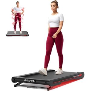 Sperax 4 in 1 Walking Vibration Pad Vibration 0.3-6km/h für Zuhause und Bürofür, Laufband für Zuhause mit App 400W Keine Montage Erforderlich (Red) Sperax 4 in 1 Walking Vibration Pad Vibration 0.3-6km/h für Zuhause und Bürofür, Laufband für Zuhause mit App 400W Keine Montage Erforderlich (Red)