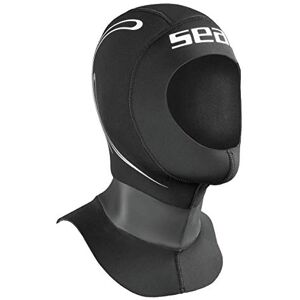 SEAC Tekno, Kofhaube für Neopren-Tauchanzüge, 5mm stark, mit Entlüftungslöchern, für Damen und Herren SEAC Tekno, Kofhaube für Neopren-Tauchanzüge, 5mm stark, mit Entlüftungslöchern, für Damen und Herren