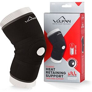 VULKAN Classic 3041 Open Knee Support, X-Small, New Style, Breathable Lining, Warmth and Compression for Knee Injuries, Sore, Weak, Injured Patella Wrap, Recovery and Rehabilitation, Prevention VULKAN Classic 3041 Open Knee Support, X-Small, New Style, Breathable Lining, Warmth and Compression for Knee Injuries, Sore, Weak, Injured Patella Wrap, Recovery and Rehabilitation, Prevention