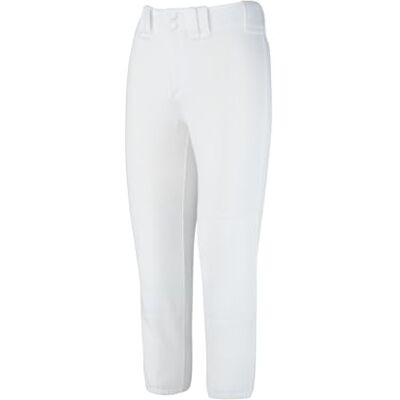 Mizuno Fastpitch Softballhose für Erwachsene Damen mit Gürtel, niedrige Leibhöhe Mizuno Fastpitch Softballhose für Erwachsene Damen mit Gürtel, niedrige Leibhöhe
