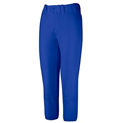 Mizuno Fastpitch Softballhose für Erwachsene Damen mit Gürtel, niedrige Leibhöhe Mizuno Fastpitch Softballhose für Erwachsene Damen mit Gürtel, niedrige Leibhöhe