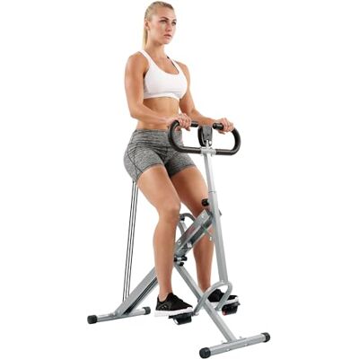 Sunny Health & Fitness Smart Row-N-Ride Kniebeugen- & Rudertrainer klappbar Sunny Health & Fitness Smart Row-N-Ride Kniebeugen- & Rudertrainer klappbar