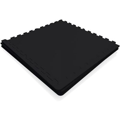 GORILLA SPORTS ® Bodenschutzmatten-Set 4-teilig, 61 x 61 cm, Eva, rutschfest EVA-Puzzlematte mit 1,44 m² Fläche, schalldämmend und bodenschonend für Fitnessgeräte, Krafttraining und Home Gym GORILLA SPORTS ® Bodenschutzmatten-Set 4-teilig, 61 x 61 cm, Eva, rutschfest EVA-Puzzlematte mit 1,44 m² Fläche, schalldämmend und bodenschonend für Fitnessgeräte, Krafttraining und Home Gym