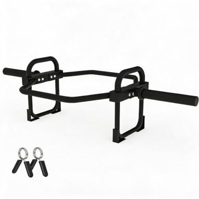 CherishCradle Hantelstange Hexagonale Trap Bar, 50mm Hülsen Für Kreuzheben, Ohne Standfuß Olympische Hantelstange mit 180° drehbaren Dual-Grip-Griffen, Stahl, rutschfesten Endkappen, Kniebeugen, Shrugs CherishCradle Hantelstange Hexagonale Trap Bar, 50mm Hülsen Für Kreuzheben, Ohne Standfuß Olympische Hantelstange mit 180° drehbaren Dual-Grip-Griffen, Stahl, rutschfesten Endkappen, Kniebeugen, Shrugs