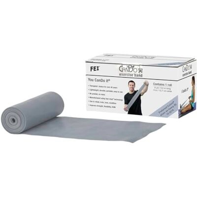 Cando Trainingsband / Gymnastikband Spenderbox Länge 5,5 m silber (sehr sehr schwer) Cando Trainingsband / Gymnastikband Spenderbox Länge 5,5 m silber (sehr sehr schwer)