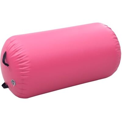 vidaXL Gymnastik-Rolle Aufblasbar mit Pumpe Tumbling Yoga Rolle Fitnessrolle für Training Fitness Gymnastik Körperformung 120x75cm PVC Rosa vidaXL Gymnastik-Rolle Aufblasbar mit Pumpe Tumbling Yoga Rolle Fitnessrolle für Training Fitness Gymnastik Körperformung 120x75cm PVC Rosa