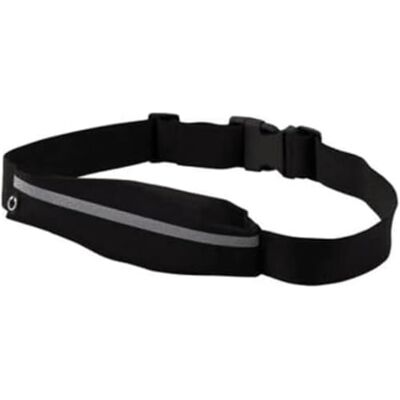 ENERGETICS Running-Gürtel RB Single Black/Silver ENERGETICS Running-Gürtel RB Single Black/Silver