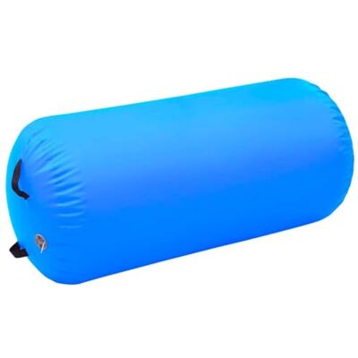 vidaXL Gymnastik-Rolle Aufblasbar mit Pumpe Tumbling Yoga Rolle Fitnessrolle für Training Fitness Gymnastik Körperformung 120x75cm PVC Blau vidaXL Gymnastik-Rolle Aufblasbar mit Pumpe Tumbling Yoga Rolle Fitnessrolle für Training Fitness Gymnastik Körperformung 120x75cm PVC Blau