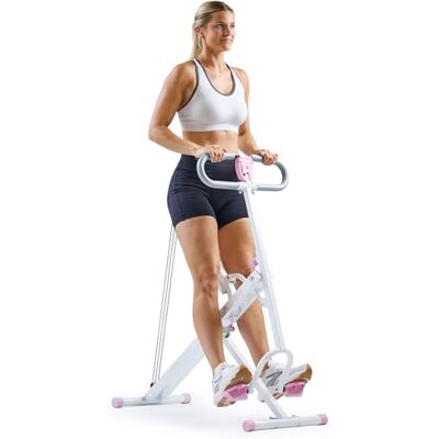 Sunny Health & Fitness Smart Row-N-Ride Kniebeugen- & Rudertrainer klappbar Sunny Health & Fitness Smart Row-N-Ride Kniebeugen- & Rudertrainer klappbar