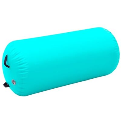 vidaXL Gymnastik-Rolle Aufblasbar mit Pumpe Tumbling Yoga Rolle Fitnessrolle für Training Fitness Gymnastik Körperformung 120x75cm PVC Grün vidaXL Gymnastik-Rolle Aufblasbar mit Pumpe Tumbling Yoga Rolle Fitnessrolle für Training Fitness Gymnastik Körperformung 120x75cm PVC Grün