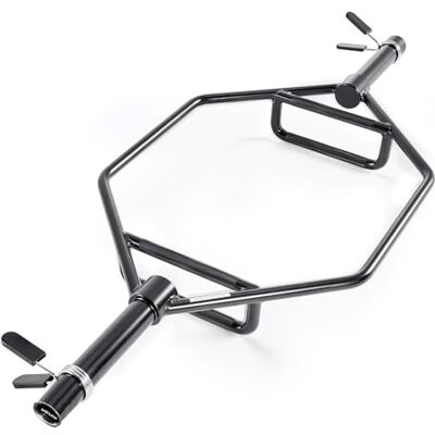 VEVOR Trap Bar Hexagon Hantelstange Langhantel mit rutschfestem Griff 50 mm 360 kg Tragkraft, Gewichtheben und Krafttrainingsgerät, Heimfitnessstudio für Kniebeugen Kreuzheben Schulterdrücken VEVOR Trap Bar Hexagon Hantelstange Langhantel mit rutschfestem Griff 50 mm 360 kg Tragkraft, Gewichtheben und Krafttrainingsgerät, Heimfitnessstudio für Kniebeugen Kreuzheben Schulterdrücken