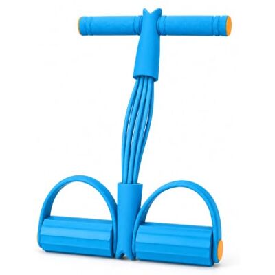 Zuuyye Multifunktions-Bauchtrainer, Pedal Widerstandsband, 6 Tuben, TPE Ganzkörpertraining, hautfreundliches TPE, für Yoga Pilates, für Anfänger Fortgeschrittene, Bauch Beine Po Zuuyye Multifunktions-Bauchtrainer, Pedal Widerstandsband, 6 Tuben, TPE Ganzkörpertraining, hautfreundliches TPE, für Yoga Pilates, für Anfänger Fortgeschrittene, Bauch Beine Po