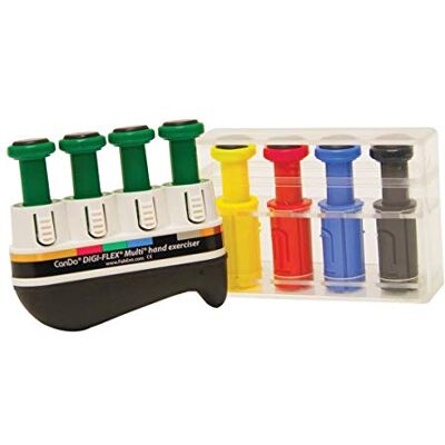 Cando Handtrainer, Fingertrainer Digi-Flex® 1 Basisgerät, 8 Knöpfe (4 medium, 1 sehr leicht, 1 leicht, 1 schwer, 1 sehr schwer) Cando Handtrainer, Fingertrainer Digi-Flex® 1 Basisgerät, 8 Knöpfe (4 medium, 1 sehr leicht, 1 leicht, 1 schwer, 1 sehr schwer)